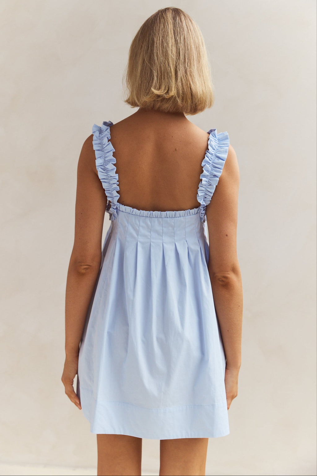 Lila Mini Dress (Blue)