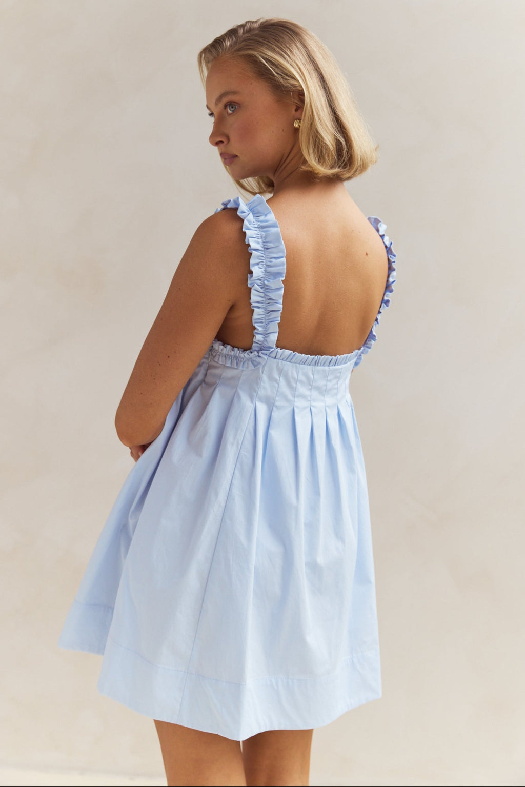 Lila Mini Dress (Blue)