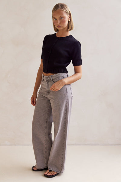 Noah Boyfriend Jean (Grey)
