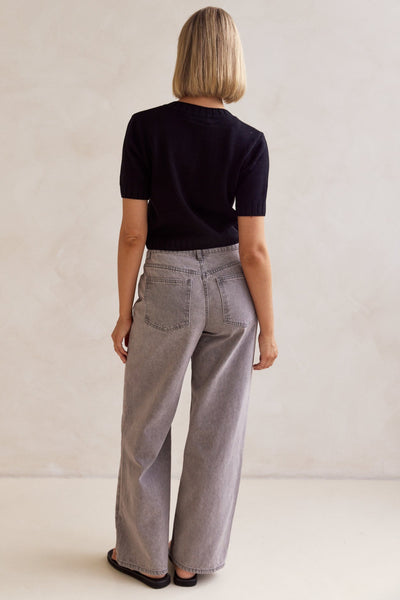 Noah Boyfriend Jean (Grey)