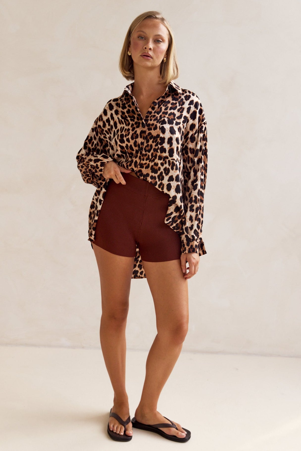 Ava Shirt (Leopard)