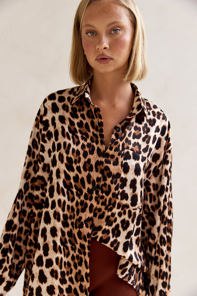 Ava Shirt (Leopard)