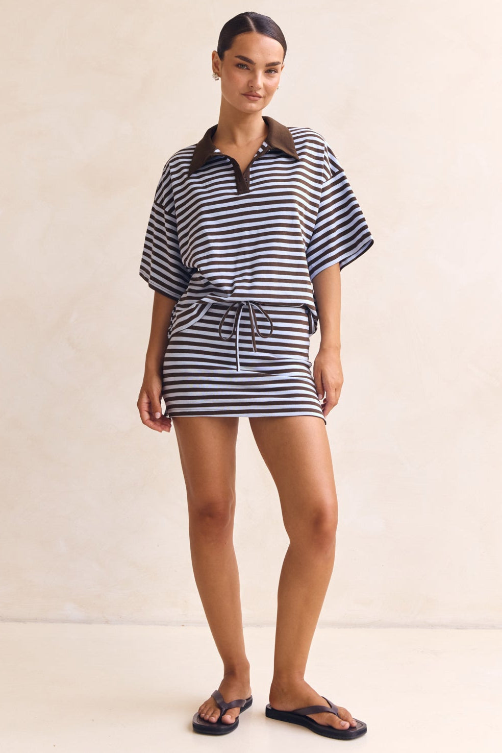 Sawyer Mini Skort (Chocolate)