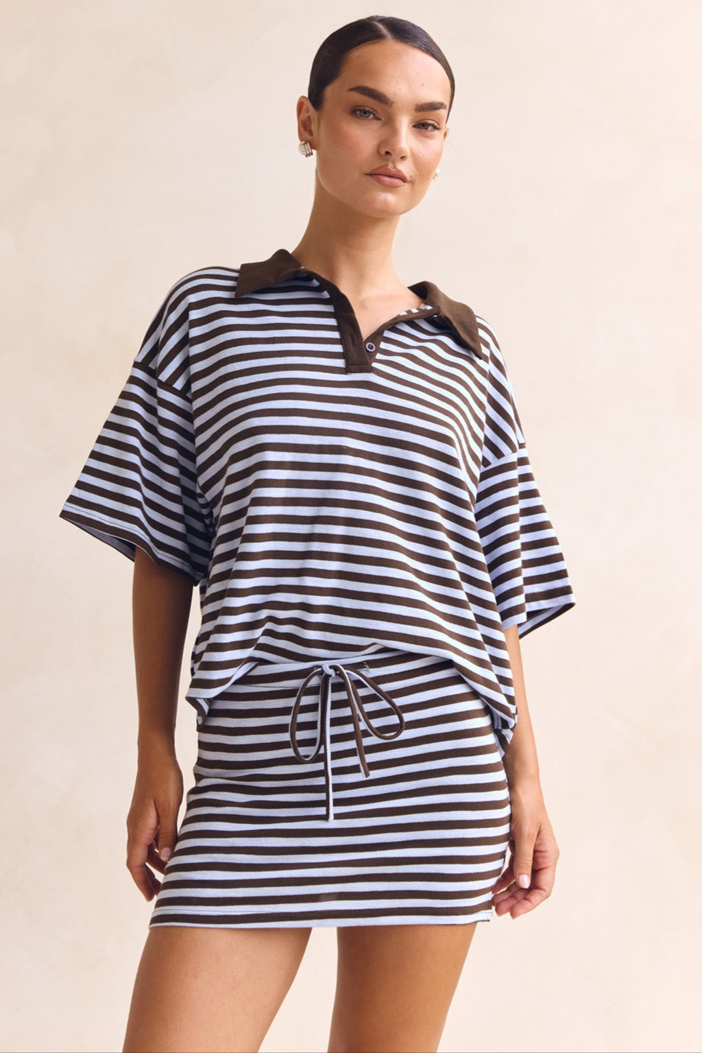 Sawyer Mini Skort (Chocolate)