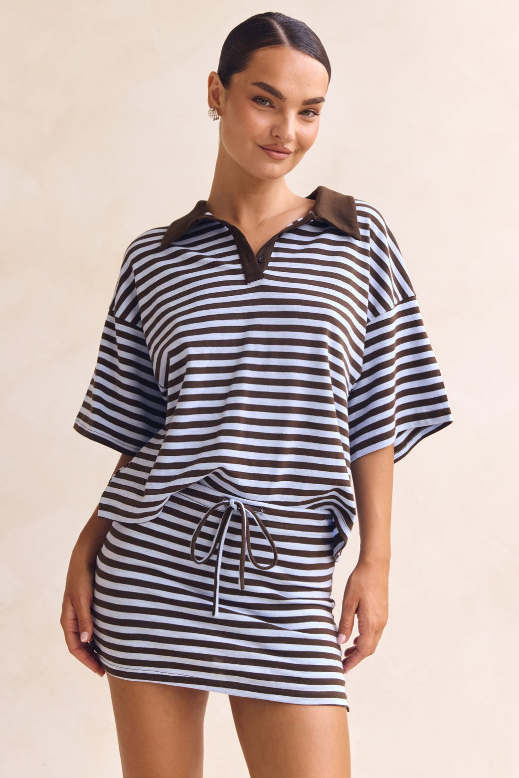 Sawyer Mini Skort (Chocolate)