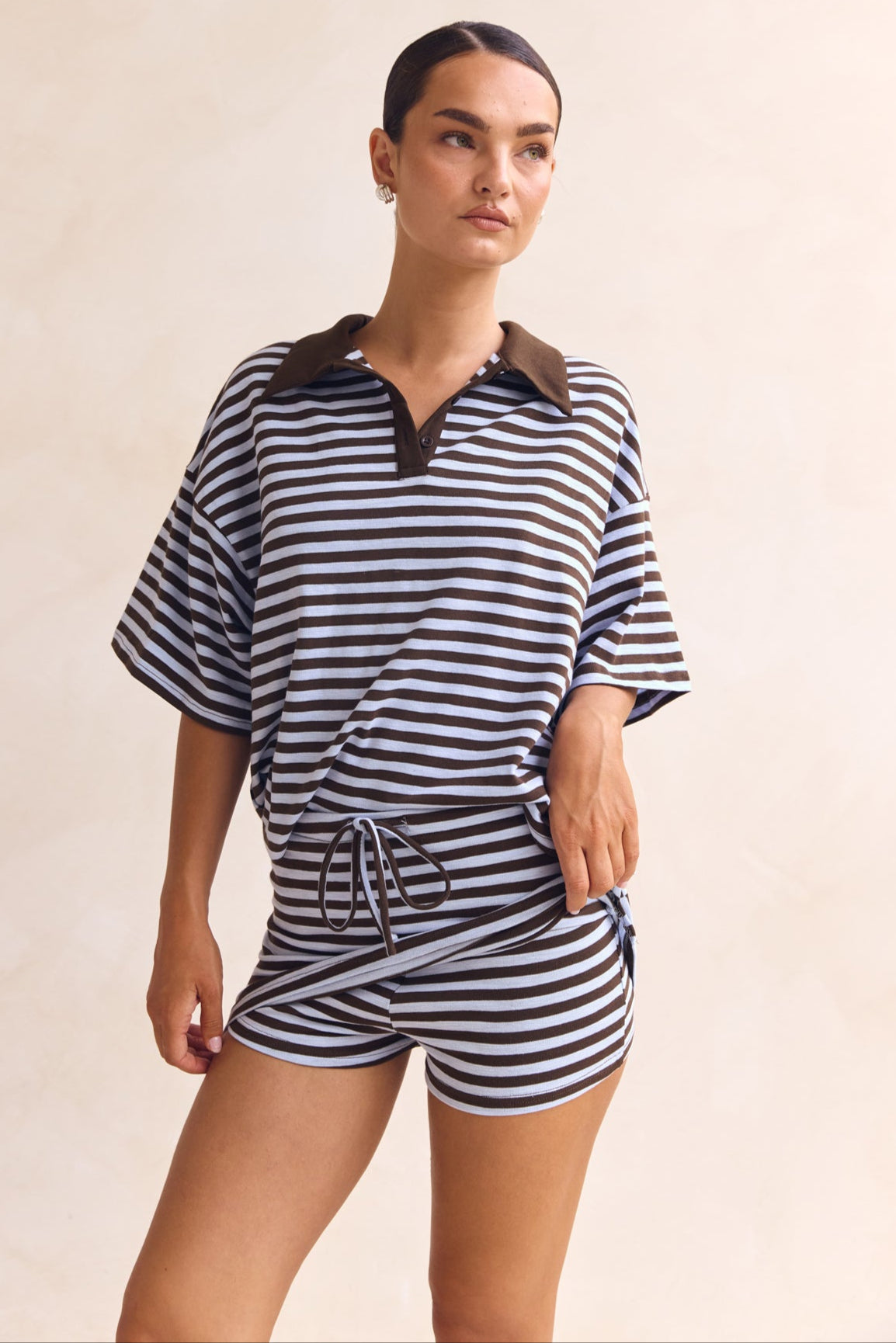 Sawyer Mini Skort (Chocolate)