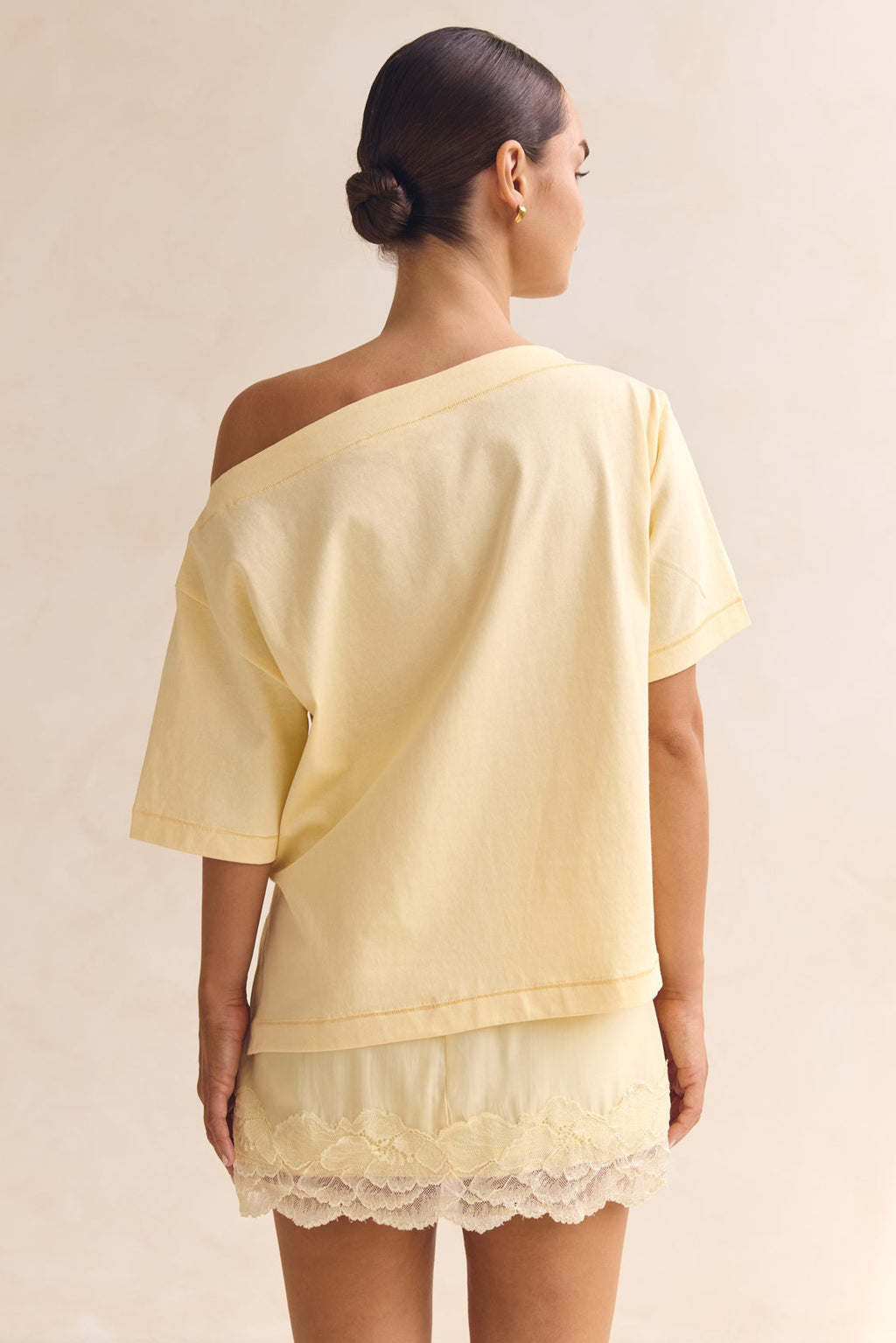 Genevieve Asym Top (Yellow)