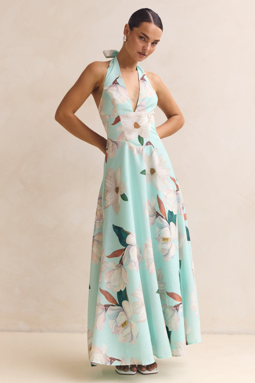 Speranza Maxi Dress (Mint)
