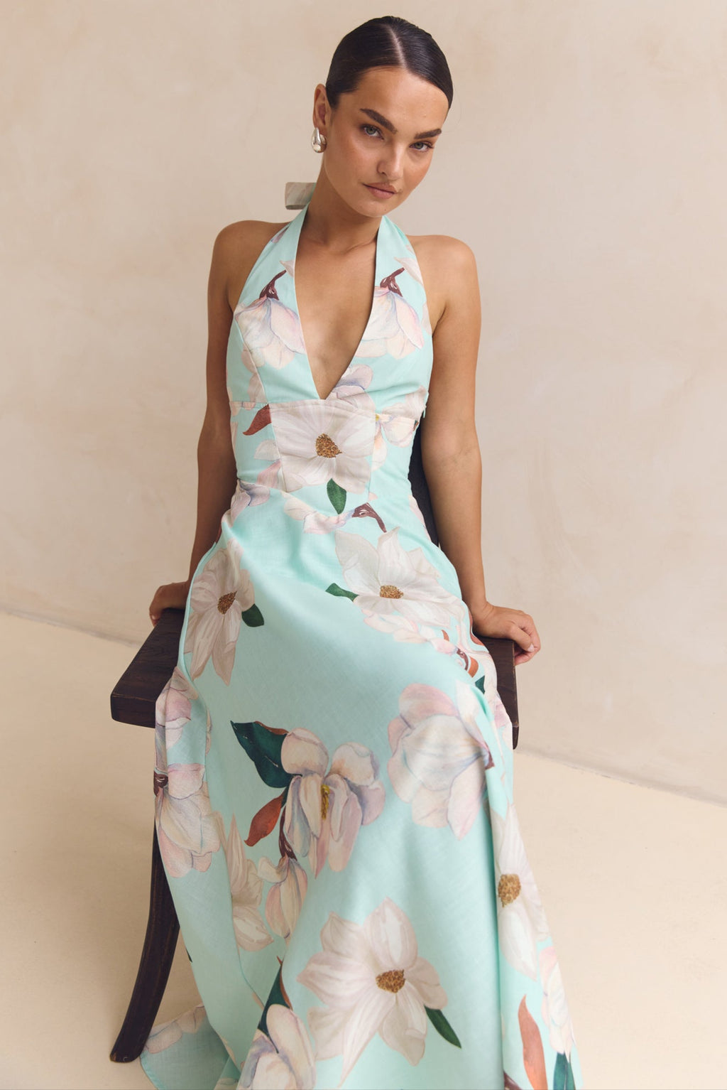 Speranza Maxi Dress (Mint)