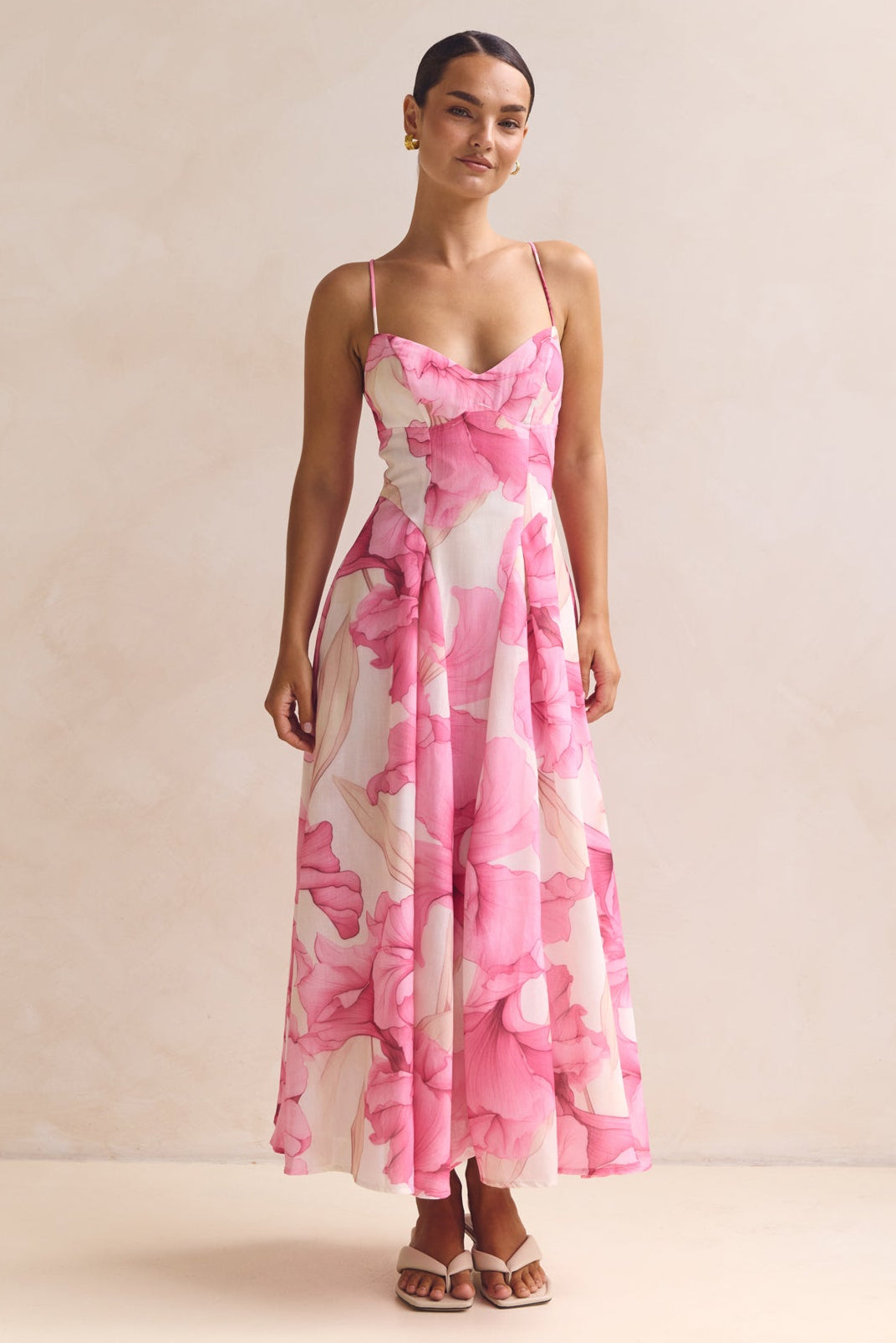 Layana Maxi Dress (Pink)