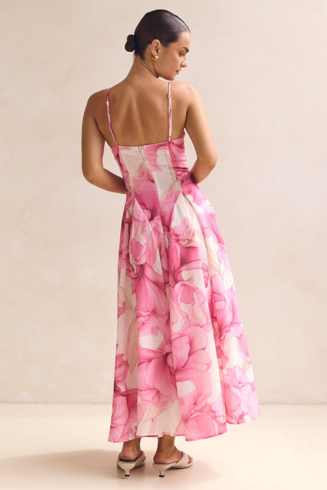 Layana Maxi Dress (Pink)