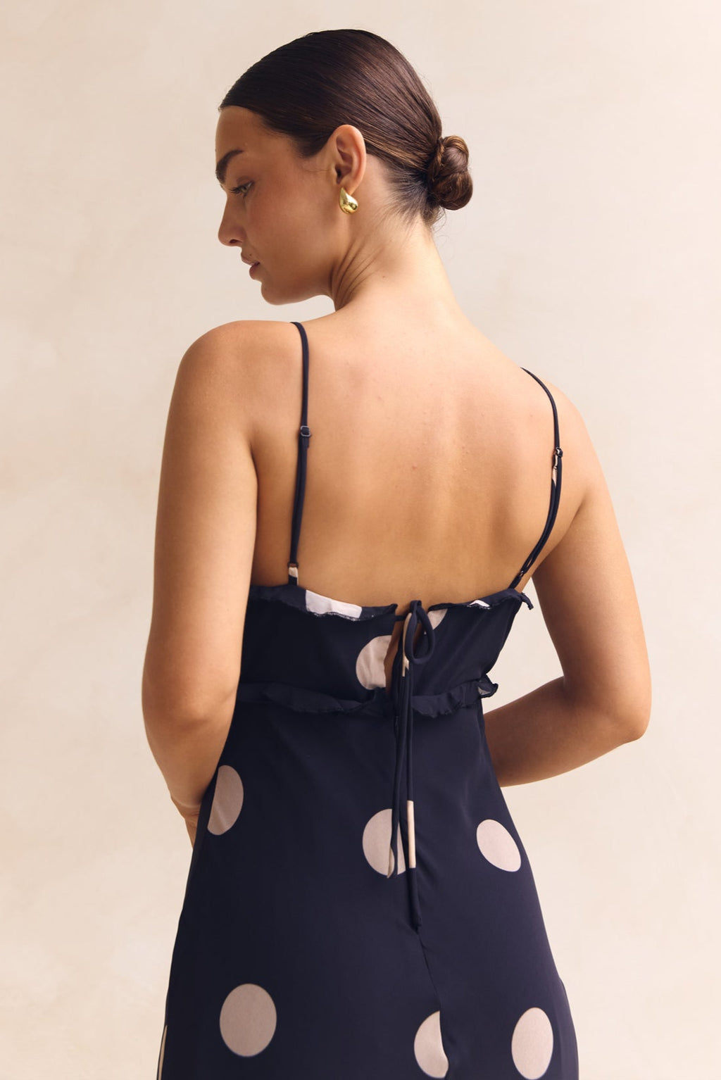 Olivia Midi Dress (Navy)