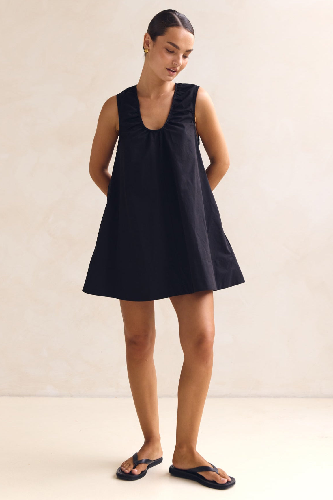 Raelle Mini Dress (Black)