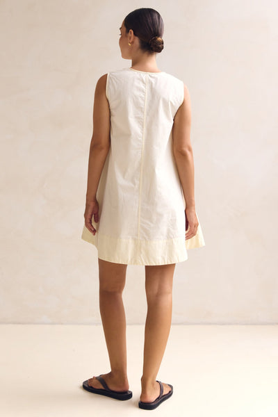 Raelle Mini Dress (Butter)