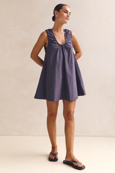 Raelle Mini Dress (Grey)