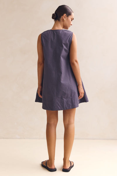 Raelle Mini Dress (Grey)
