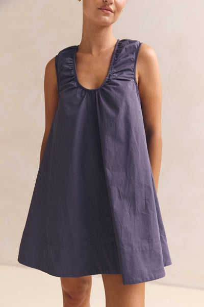 Raelle Mini Dress (Grey)