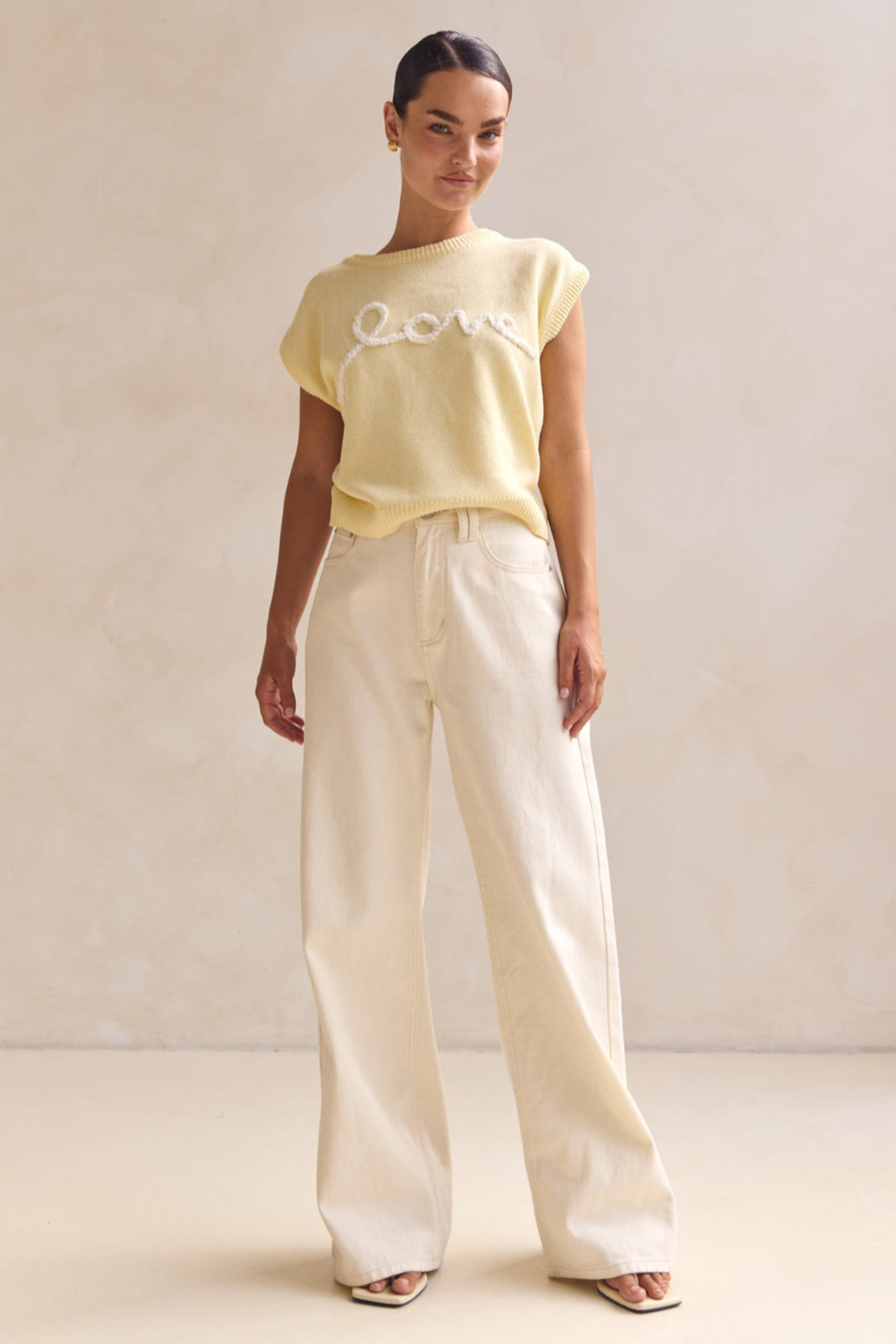 Caterina Knit Top (Butter)