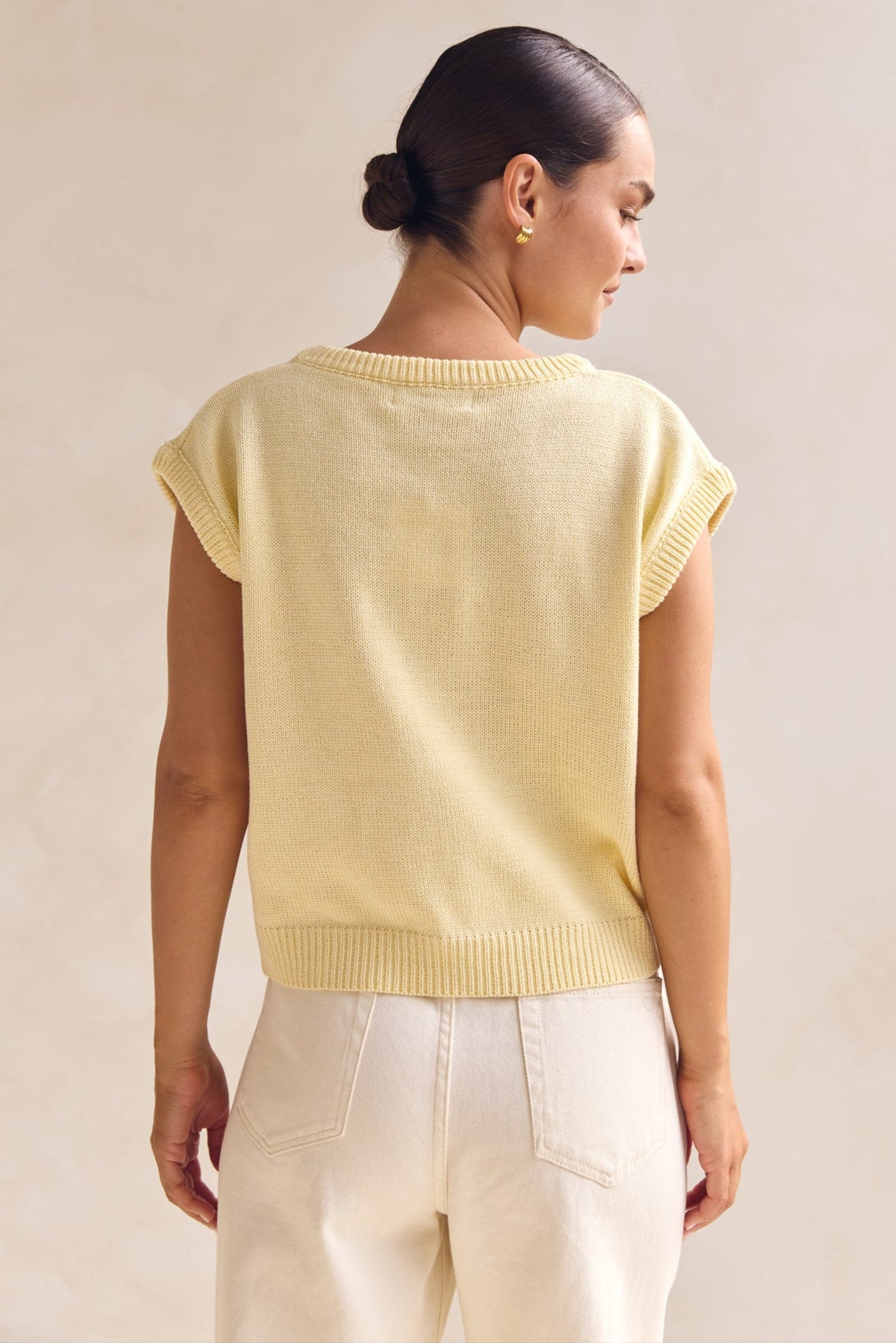 Caterina Knit Top (Butter)