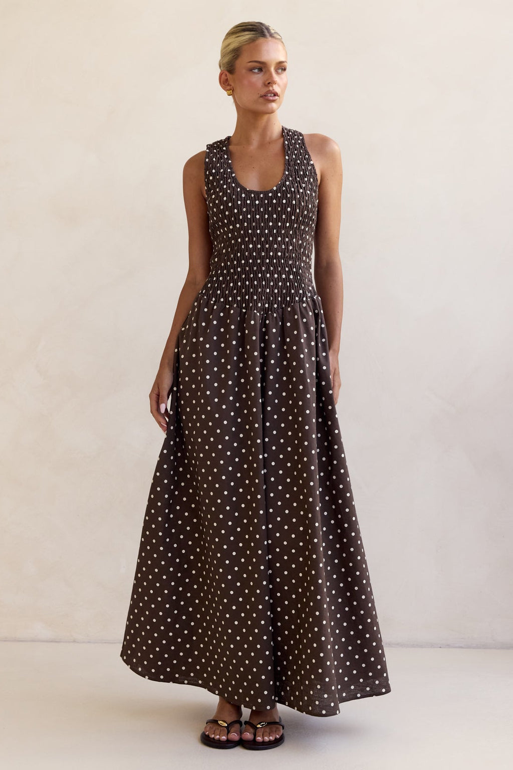 Annalee Maxi Dress (Chocolate)