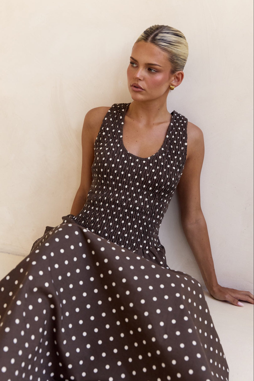 Annalee Maxi Dress (Chocolate)