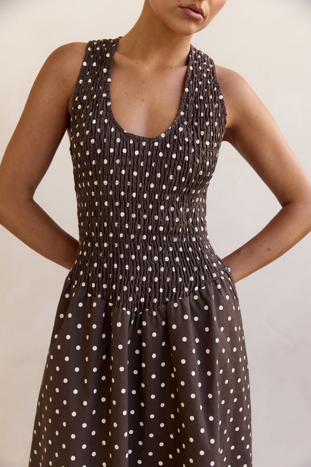 Annalee Maxi Dress (Chocolate)