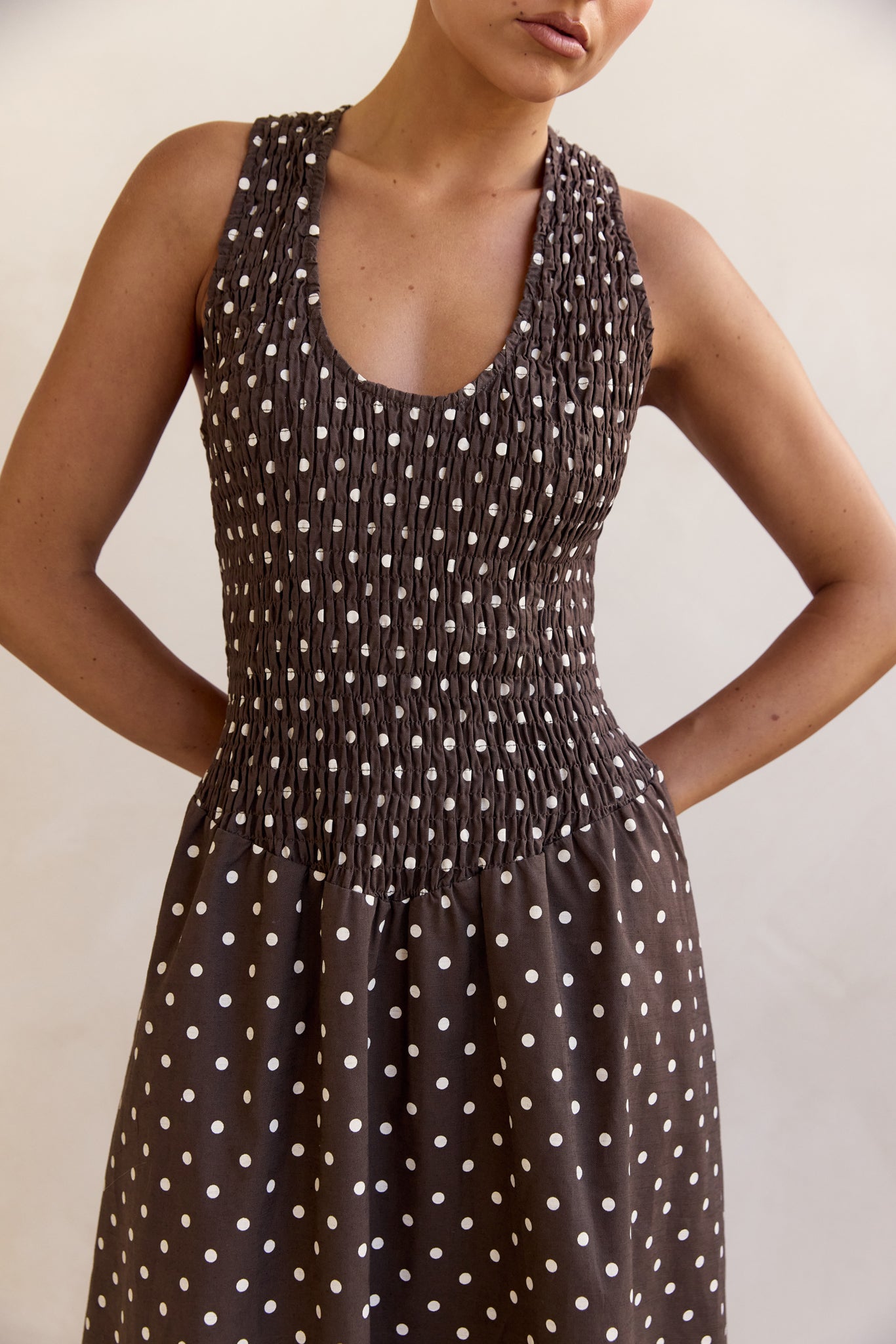 Annalee Maxi Dress (Chocolate)