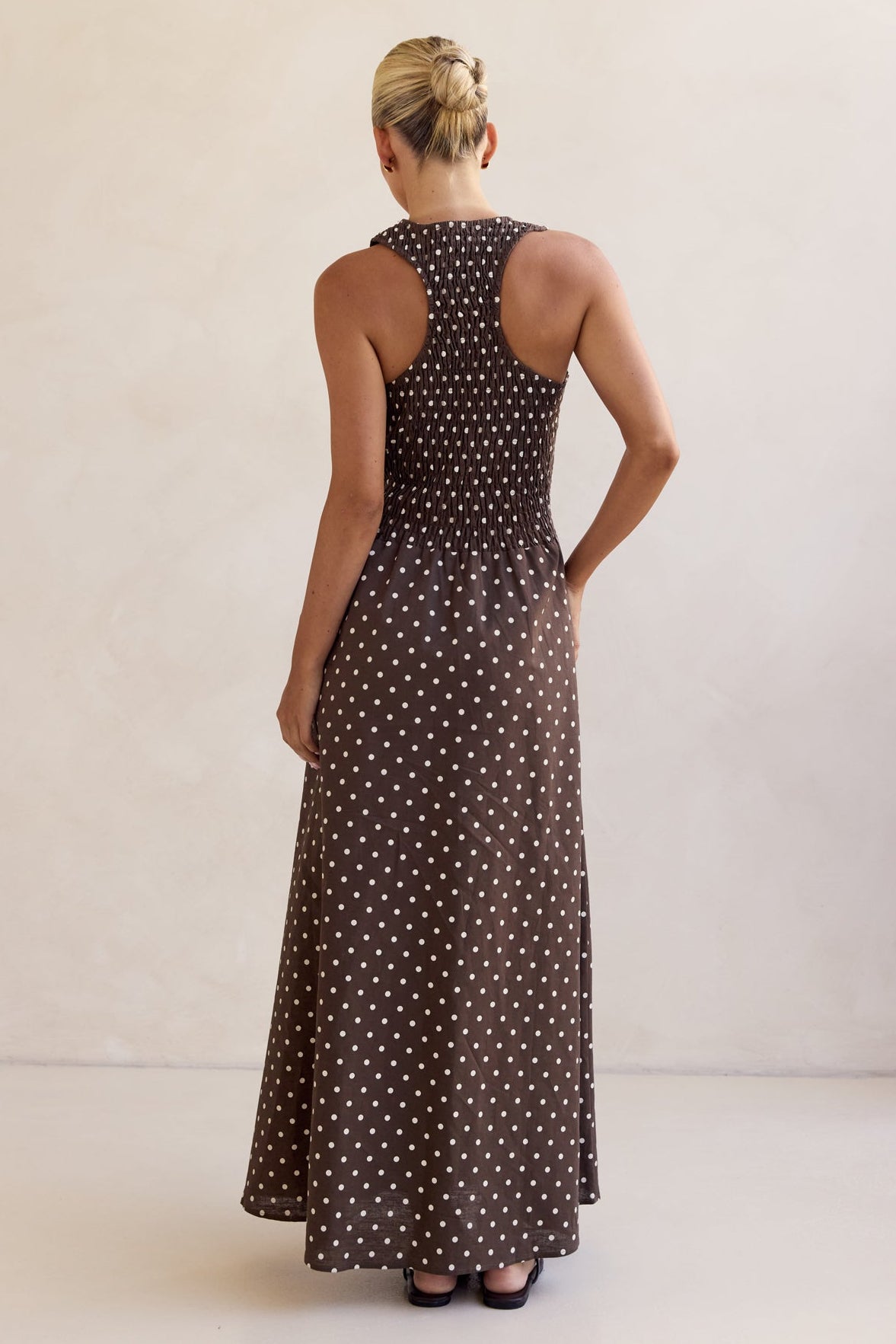 Annalee Maxi Dress (Chocolate)