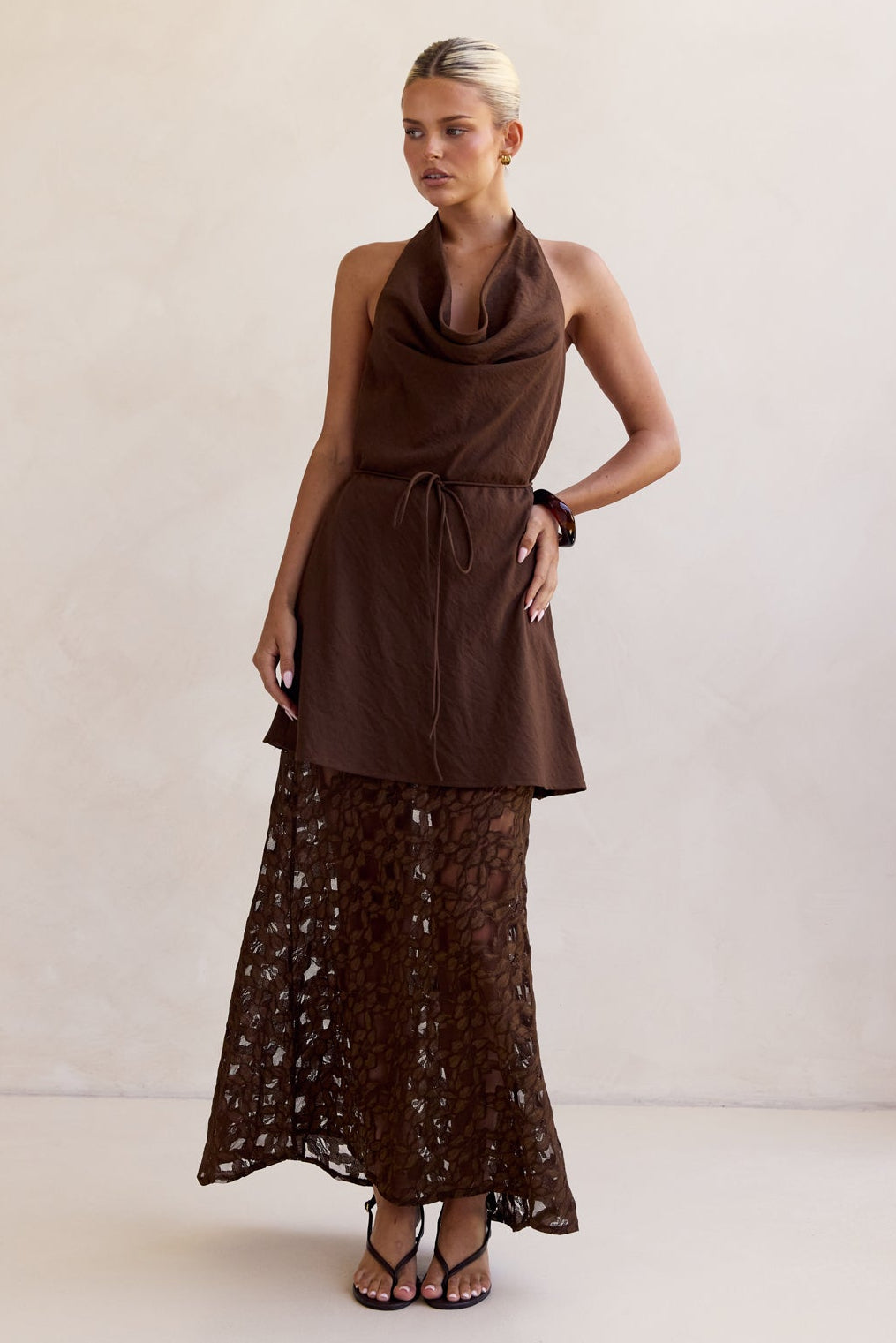 Nadia Set (Chocolate)