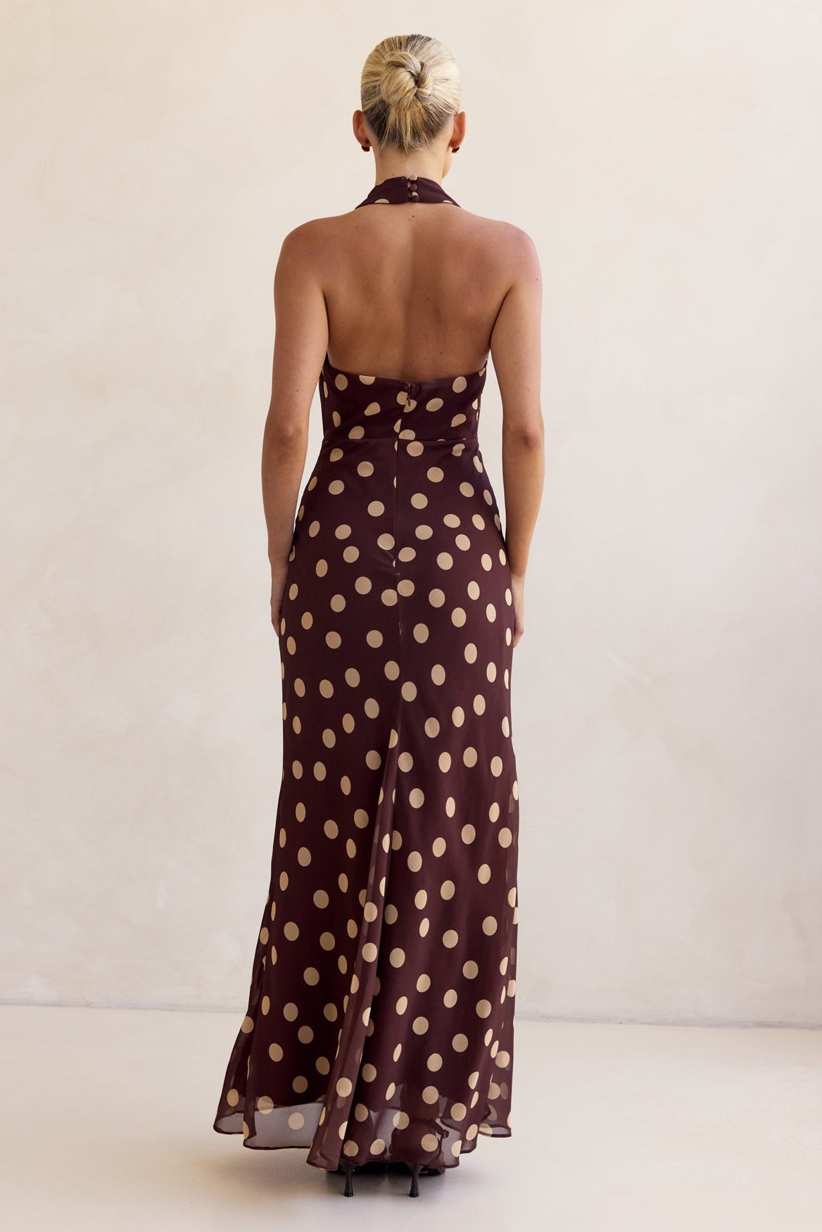 Soraya Maxi Dress (Chocolate)