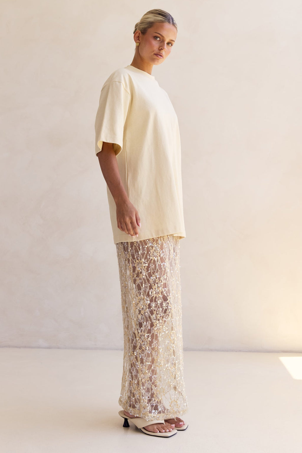 Reese Boyfriend Tee (Butter)