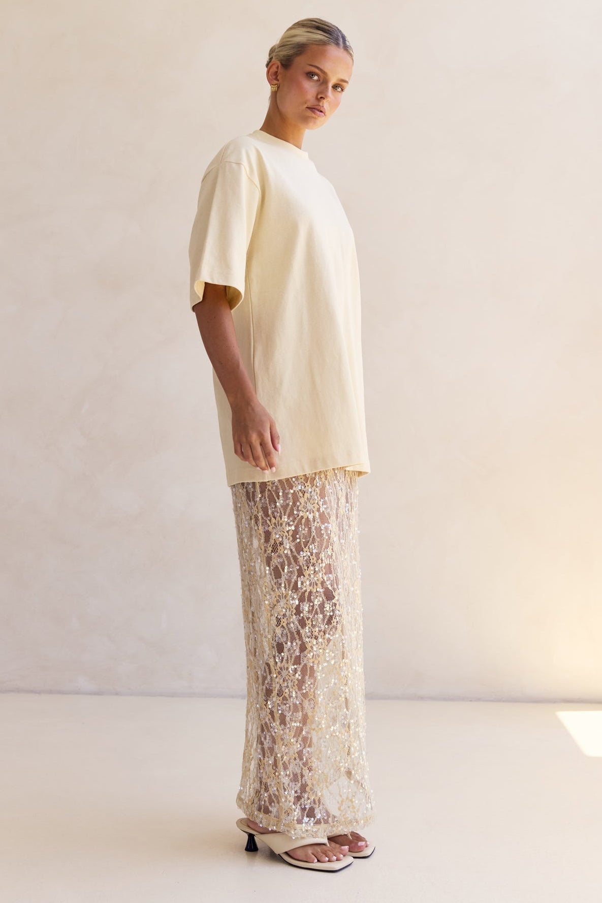 Reese Boyfriend Tee (Butter)