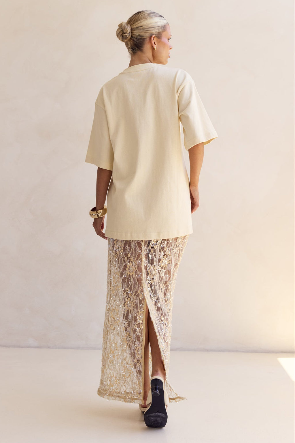 Reese Boyfriend Tee (Butter)