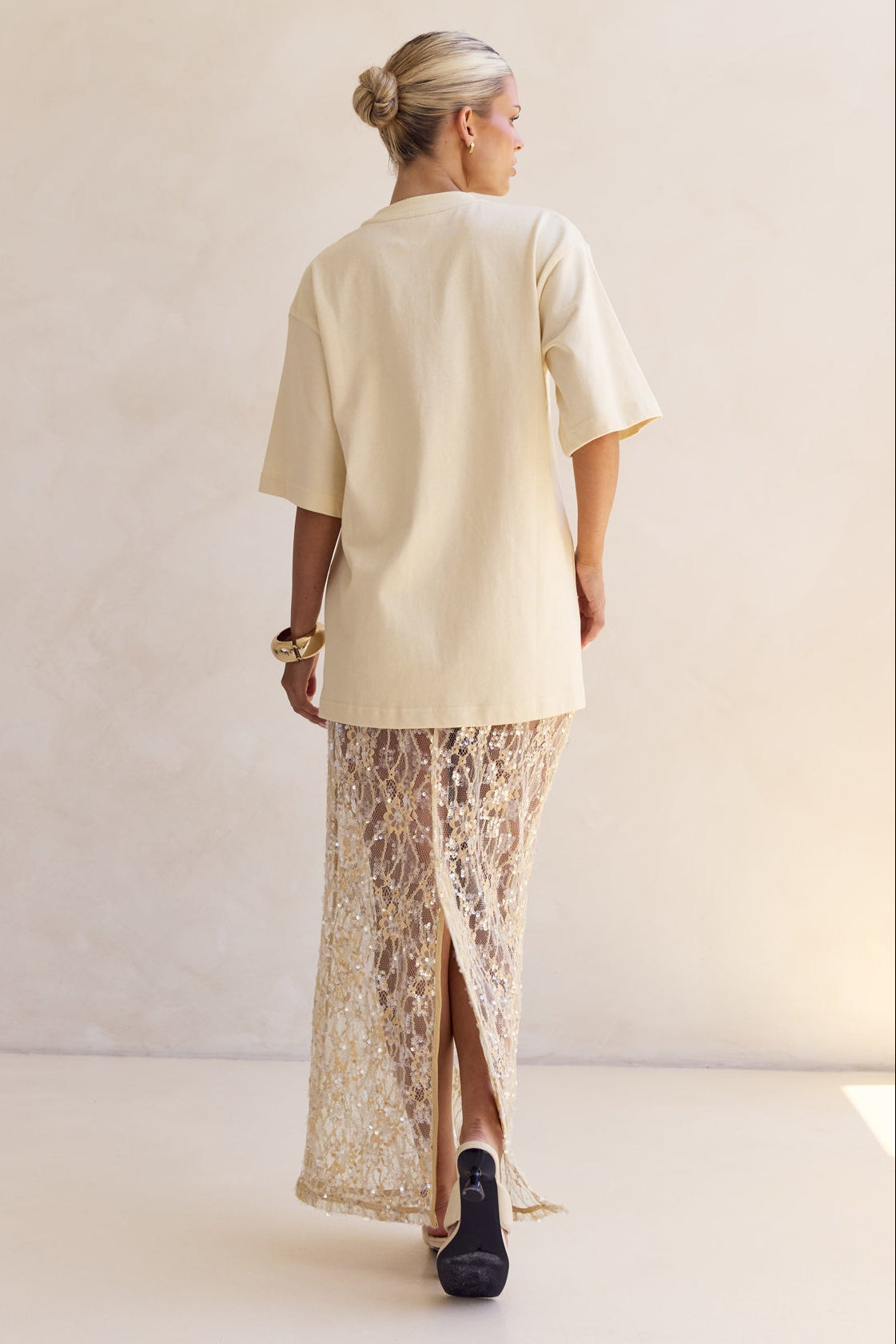 Reese Boyfriend Tee (Butter)