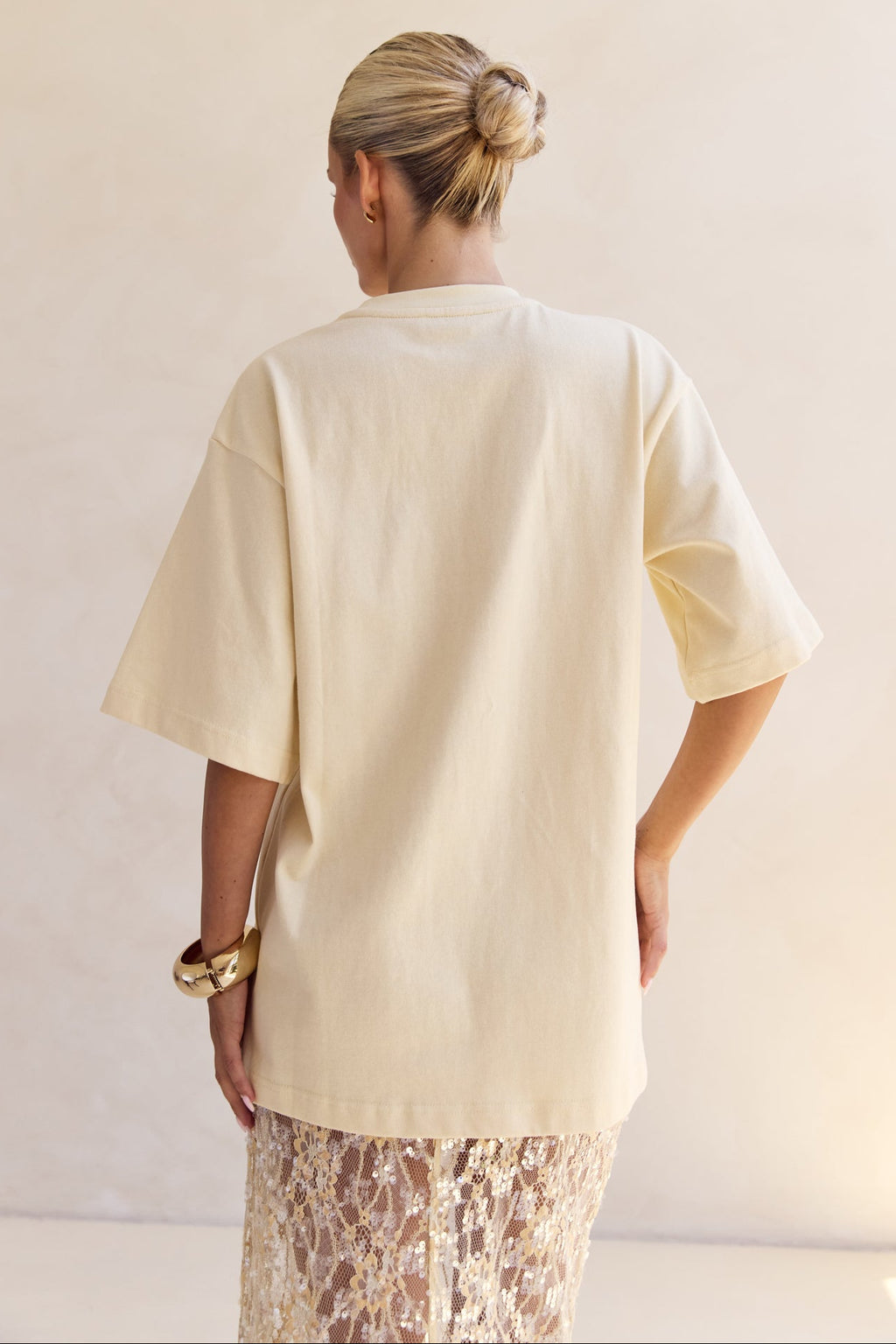 Reese Boyfriend Tee (Butter)