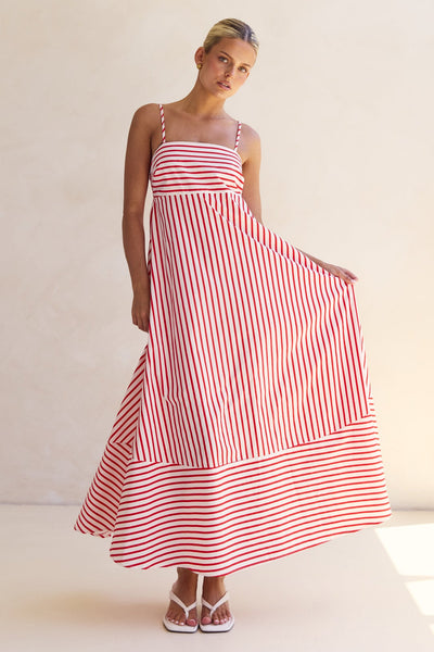 Alexis Maxi Dress (Red)