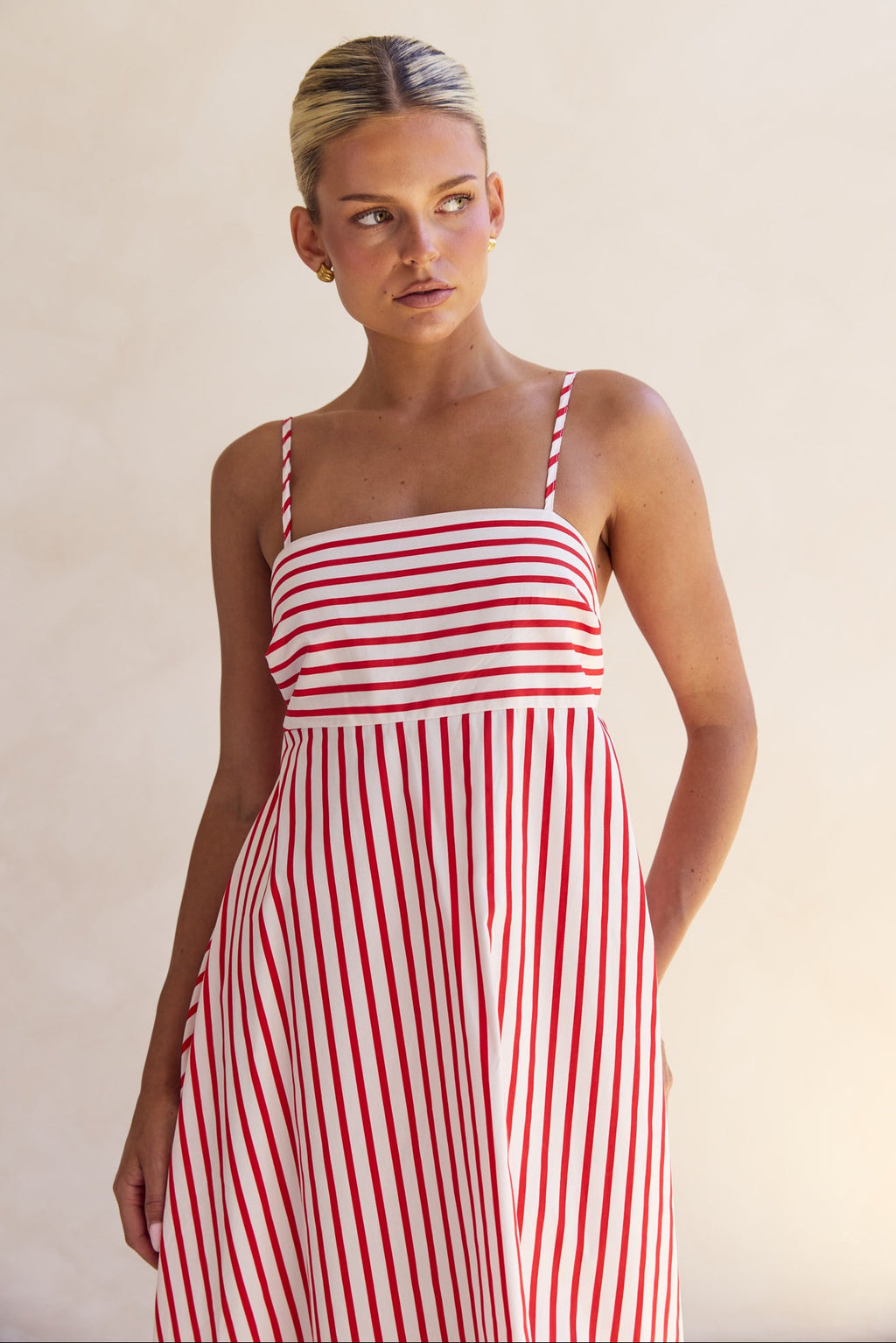 Alexis Maxi Dress (Red)