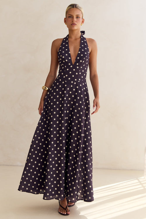 Bonnie Maxi Dress (Chocolate)