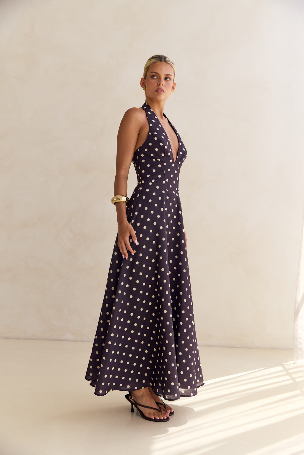 Bonnie Maxi Dress (Chocolate)