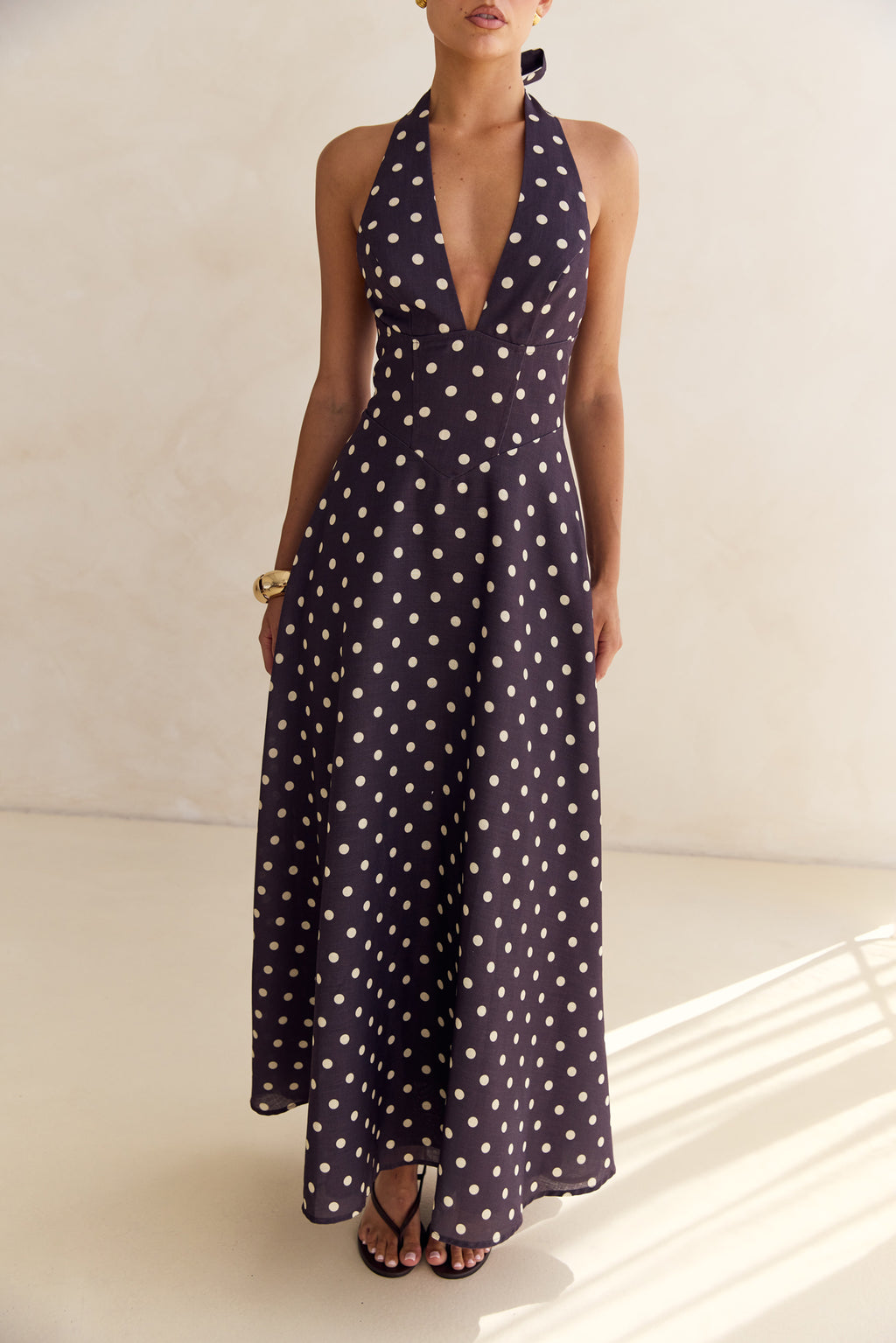 Bonnie Maxi Dress (Chocolate)