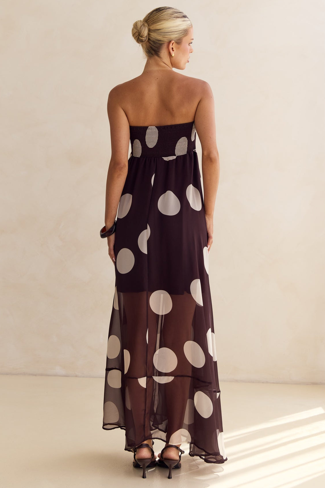 Dina Maxi Dress (Chocolate)