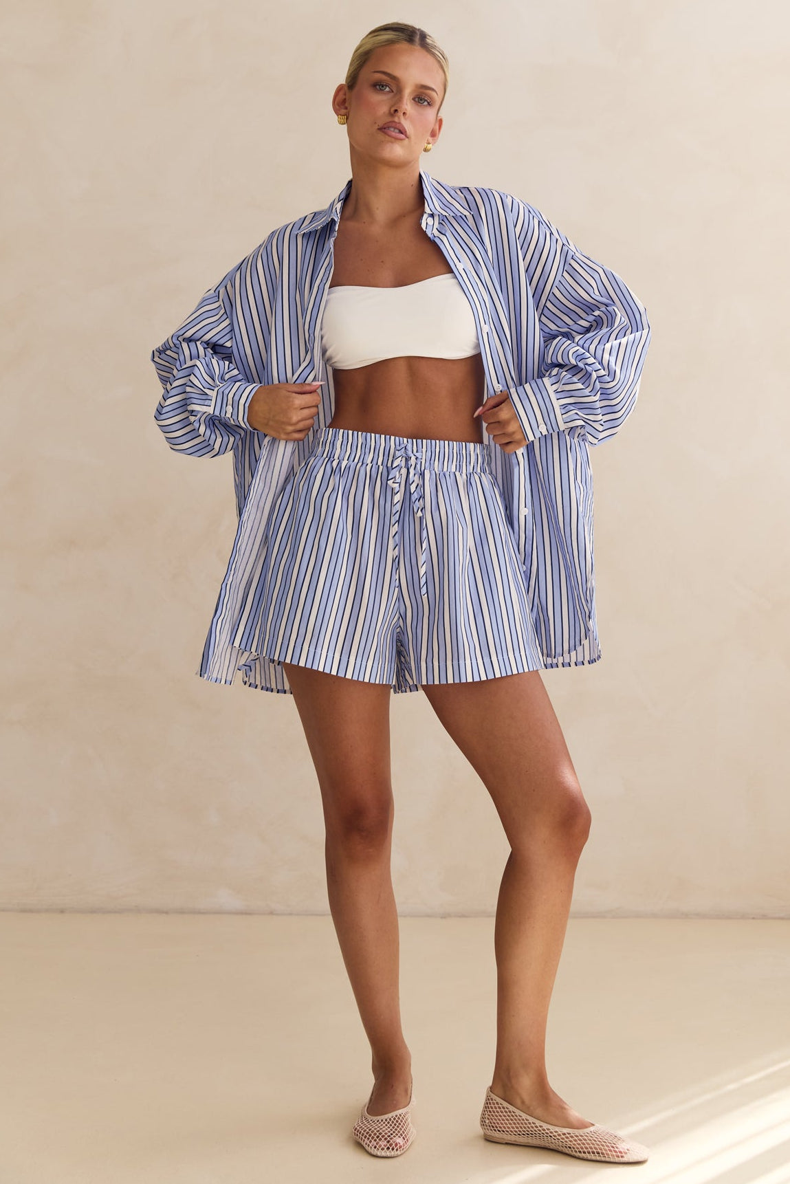 Priscilla Shorts (Blue)