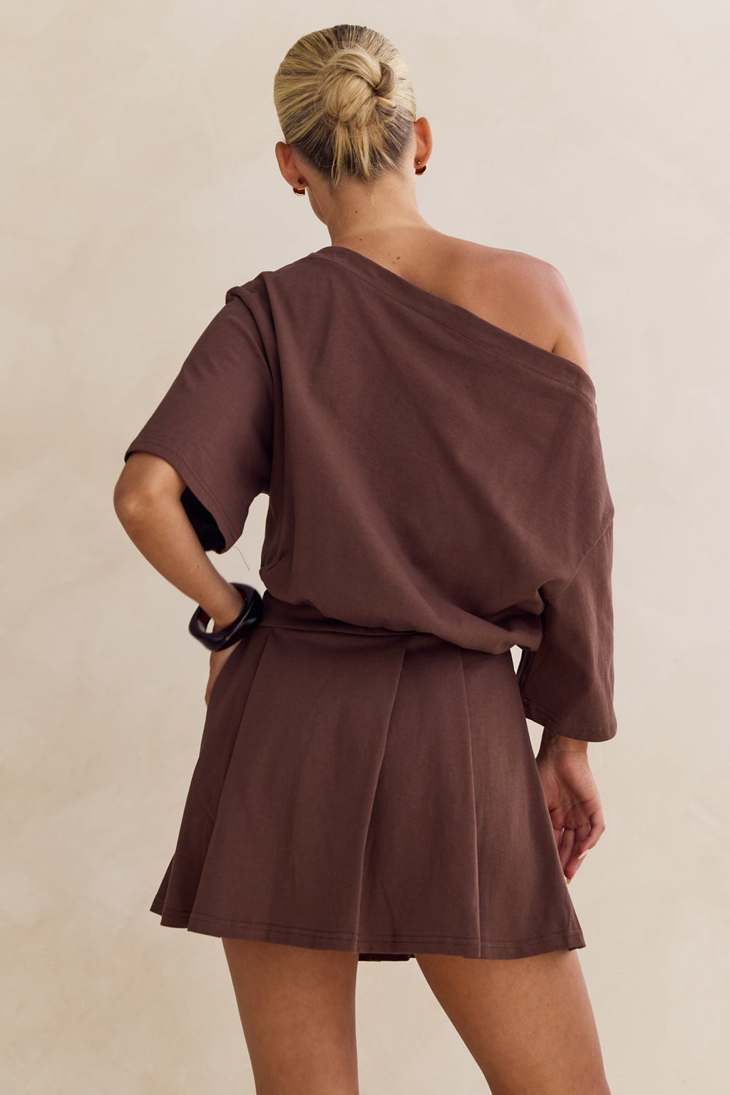 Marni Mini Dress (Chocolate)