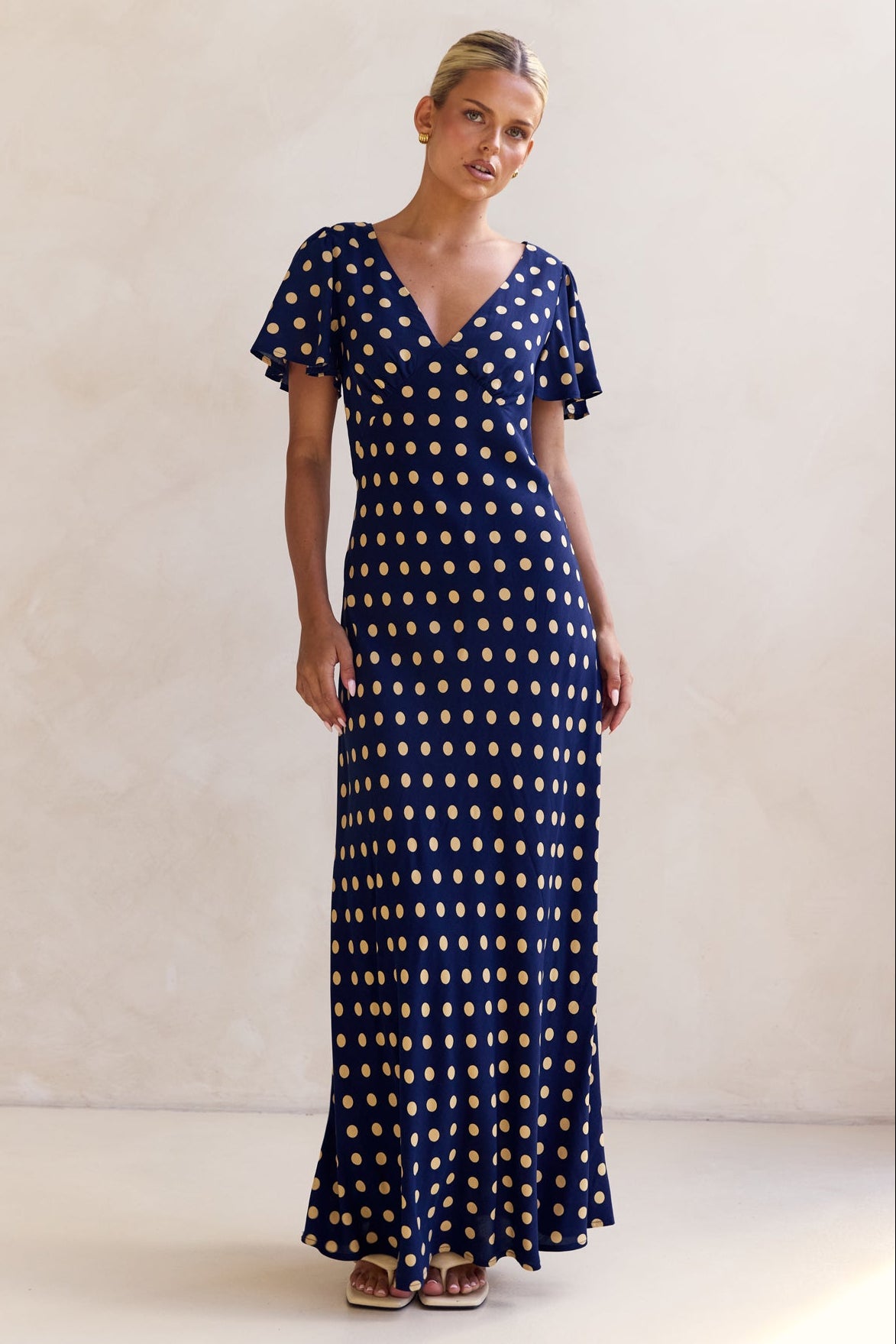 Carla Maxi Dress (Navy)