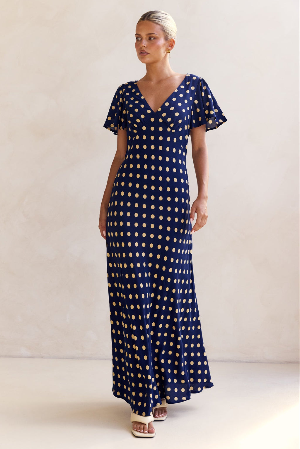 Carla Maxi Dress (Navy)