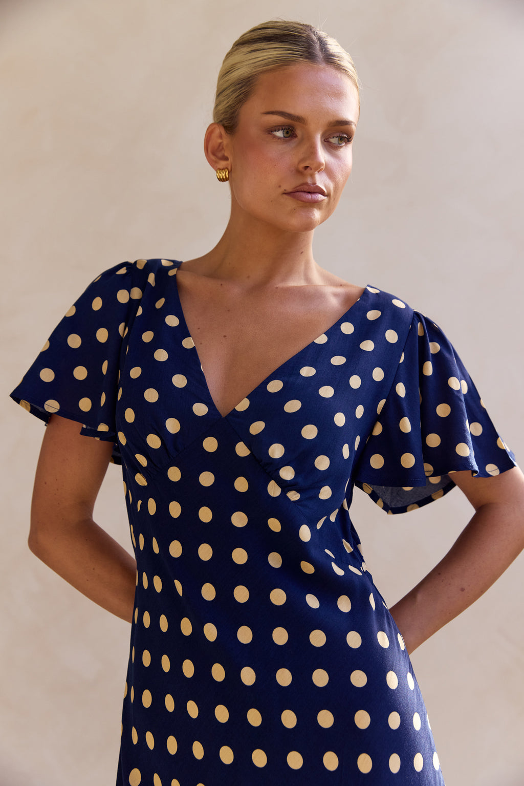 Carla Maxi Dress (Navy)