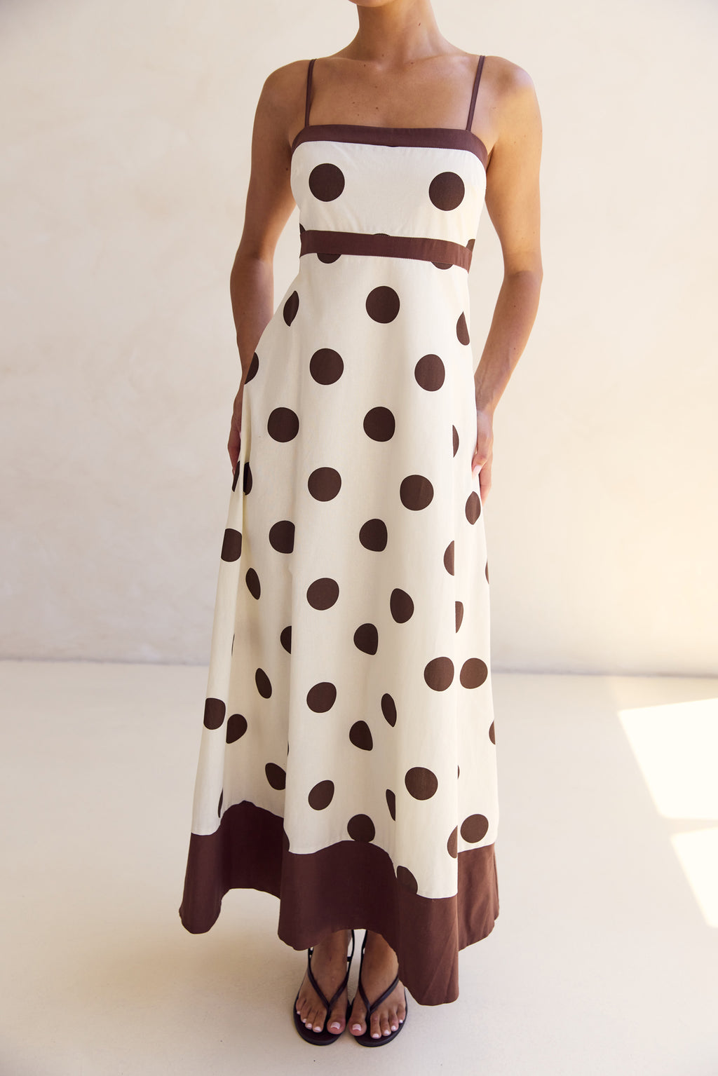 Eliette Maxi Dress (Cream)