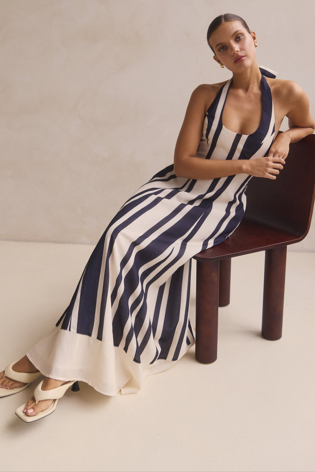 Josephine Maxi Dress (Cream)
