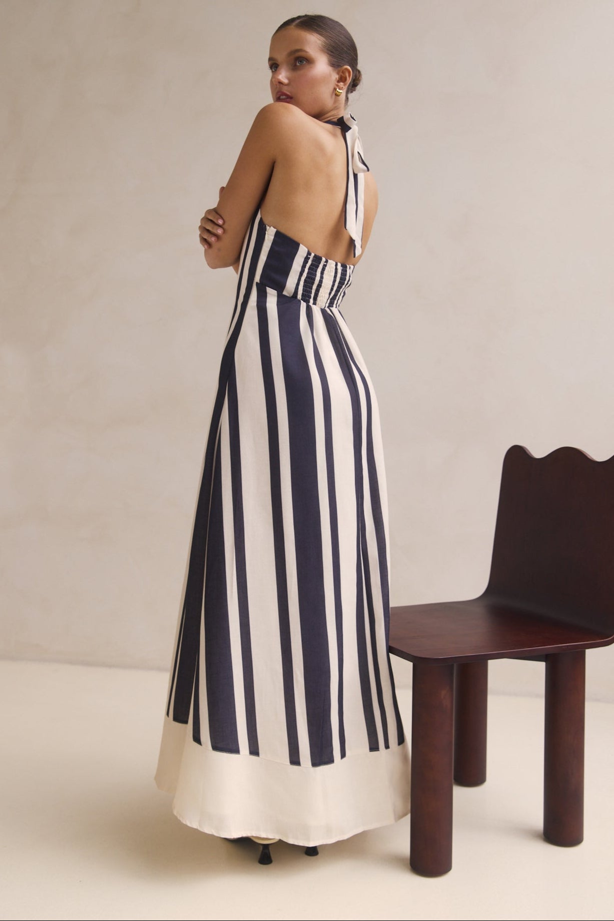 Josephine Maxi Dress (Cream)