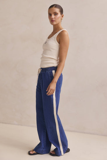 Luna Denim Pant (Blue)
